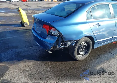 2008 Honda Civic Lx из США, поврежденный, VIN 2HGFA16518H522337